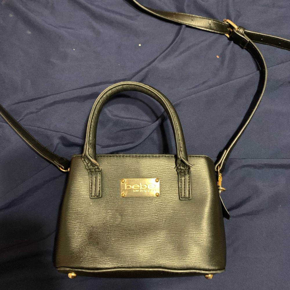 Bebe Black Crossbody Bag